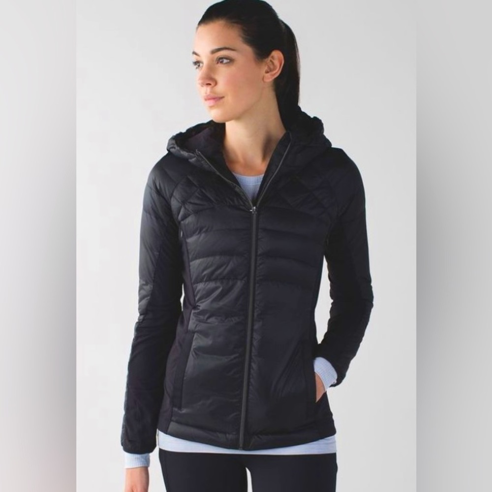 Almost vintage (2015) pristine lululemon down for it all jacket